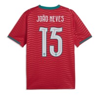 Stroje piłkarskie Portugalia Joao Neves #15 Koszulka Podstawowej MŚ 2026 Krótki Rękaw